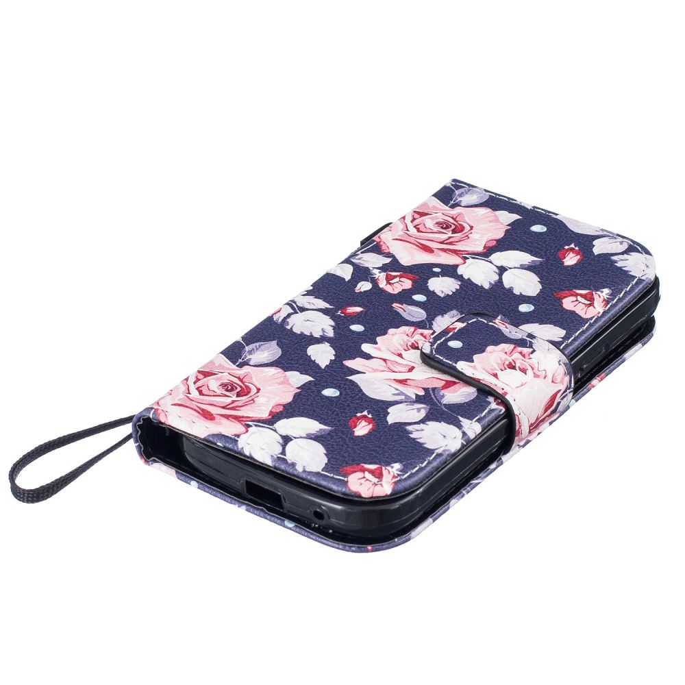 Galaxy S4 Mini case wallet leather case printed