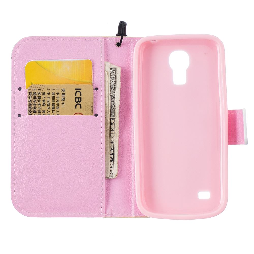 Galaxy S4 Mini case wallet leather case printed