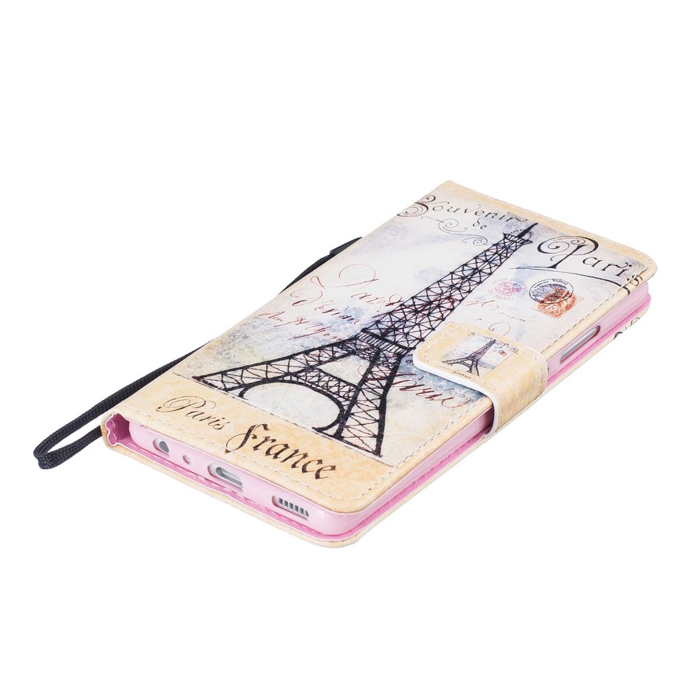 Huawei P9 case wallet leather case printed