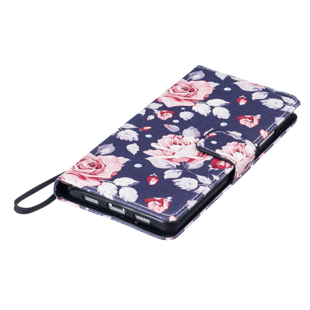 Huawe P8 LITE case wallet leather case printed