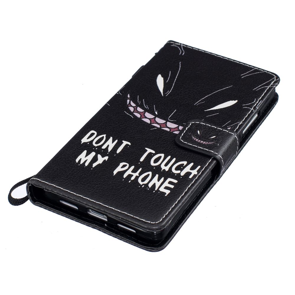 Huawe P8 LITE case wallet leather case printed