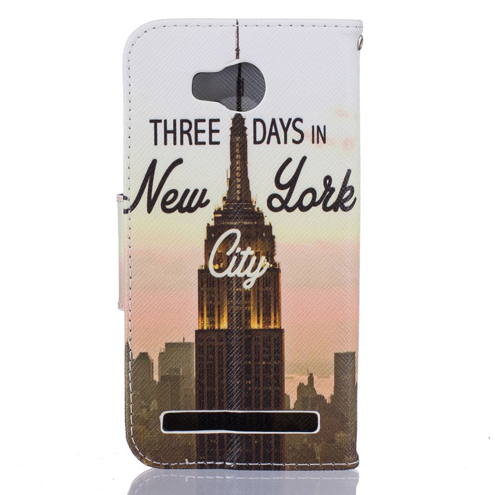 HUAWEI Y3 II case wallet leather case printed