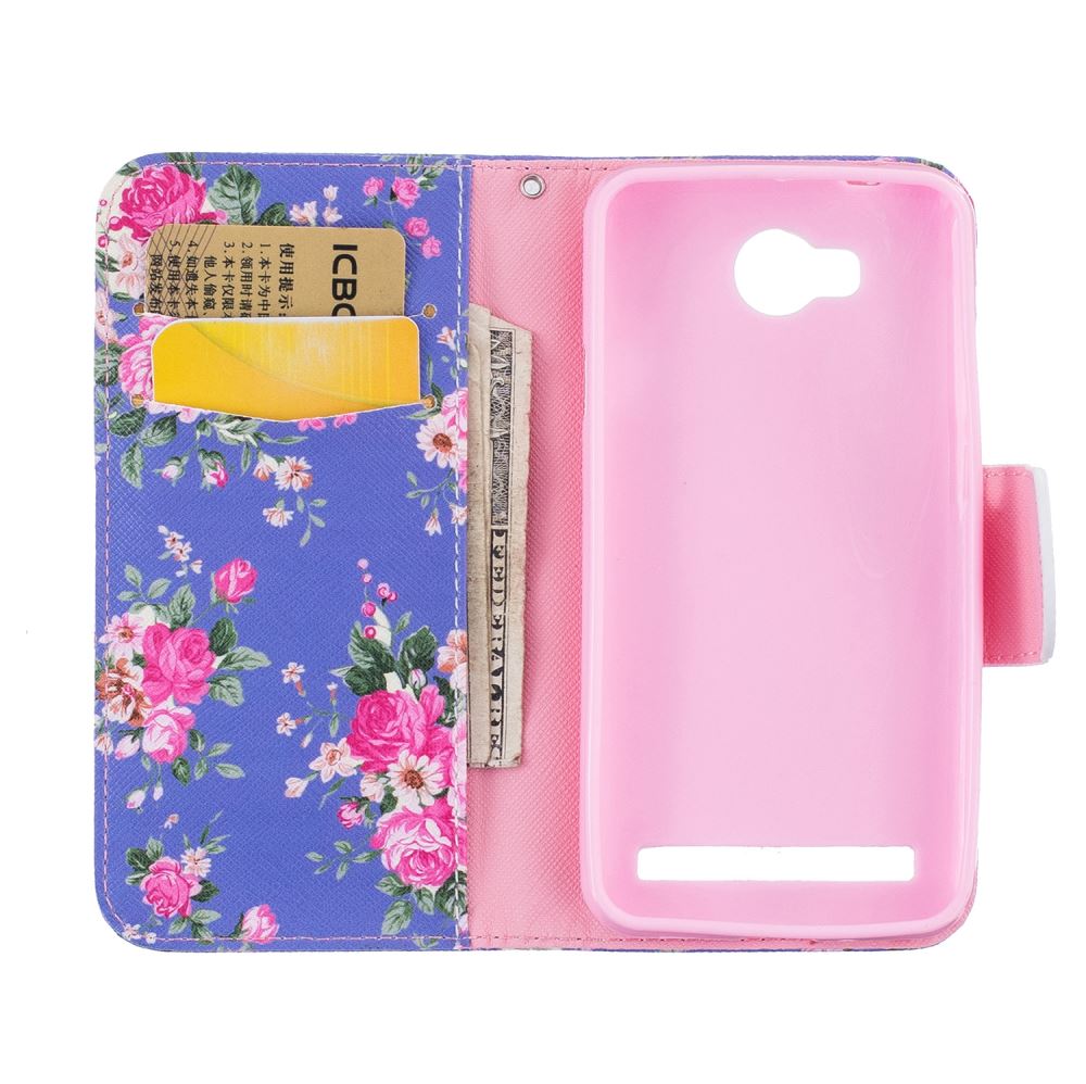 HUAWEI Y3 II case wallet leather case printed