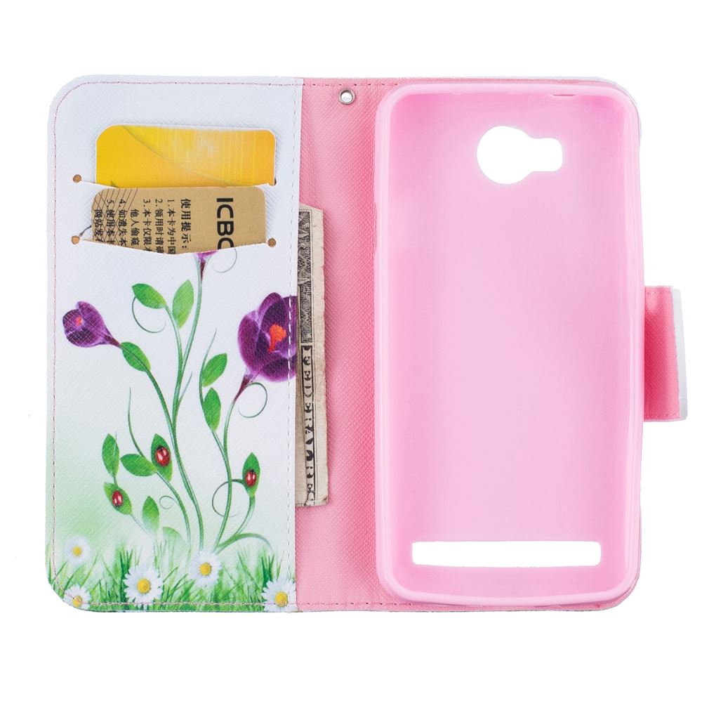 HUAWEI Y3 II case wallet leather case printed