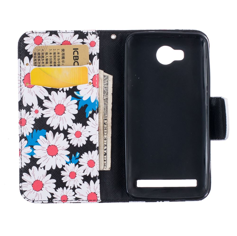 HUAWEI Y3 II case wallet leather case printed