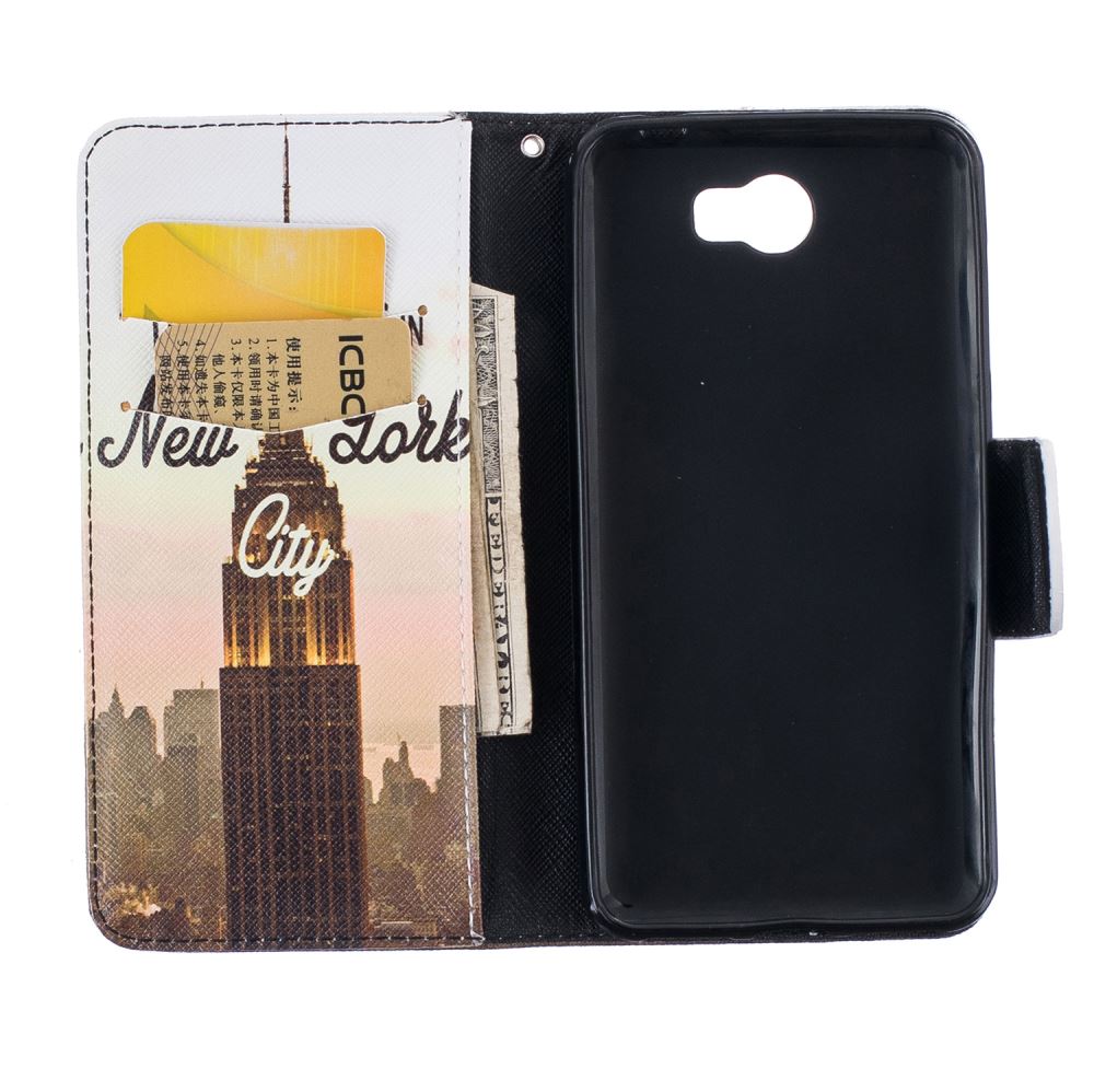 Huawei Y6 Elite case Huawei Y5 II case wallet leather case printed Huawei Y6 Elite case Huawei Y5 II case wallet leather case printed
