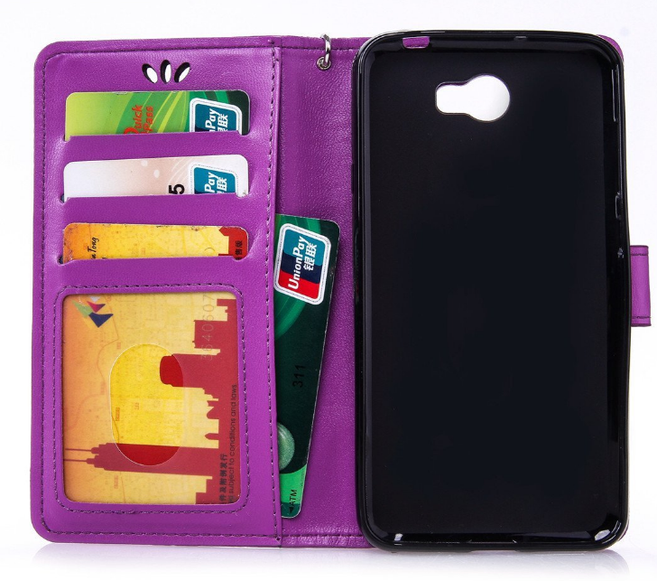 Huawei Y6 Elite case Huawei Y5 II case ID wallet leather case printed