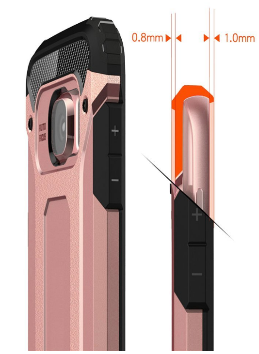 Galaxy S7 Case Armor  Rugged Holster Case