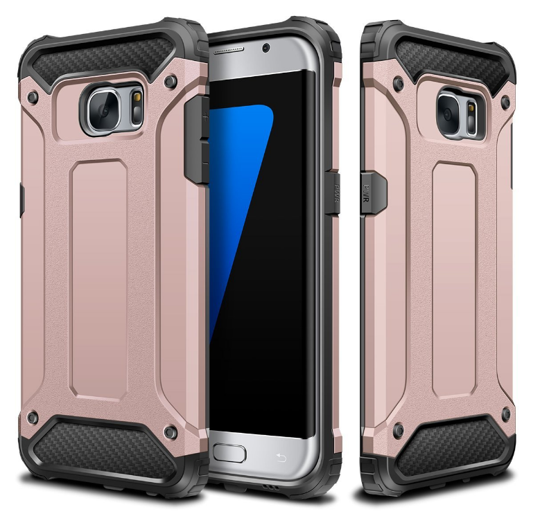 Galaxy S7 edge Case Armor  Rugged Holster Case