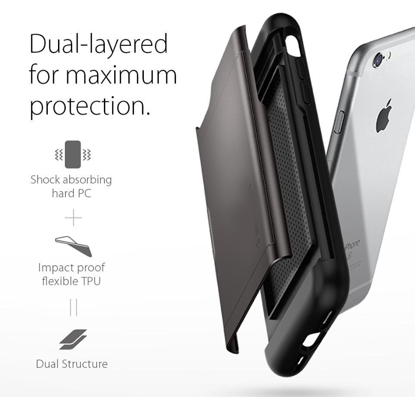 iPhone 7 case impact proof hybrid dual layer card holder cover case iPhone 7 case impact proof hybrid dual layer card holder cover case