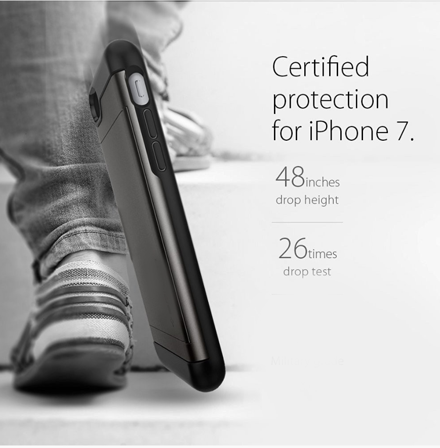 iPhone 7 case impact proof hybrid dual layer card holder cover case iPhone 7 case impact proof hybrid dual layer card holder cover case