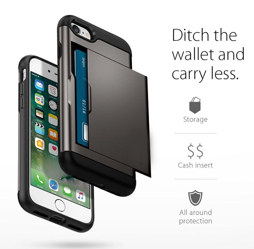 iPhone 7 case impact proof hybrid dual layer card holder cover case iPhone 7 case impact proof hybrid dual layer card holder cover case