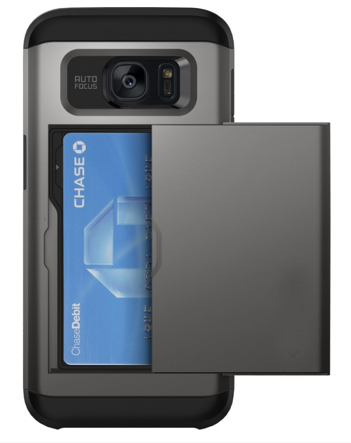 Galaxy S7 edge impact proof hybrid case card holder Galaxy S7 edge impact proof hybrid case card holder