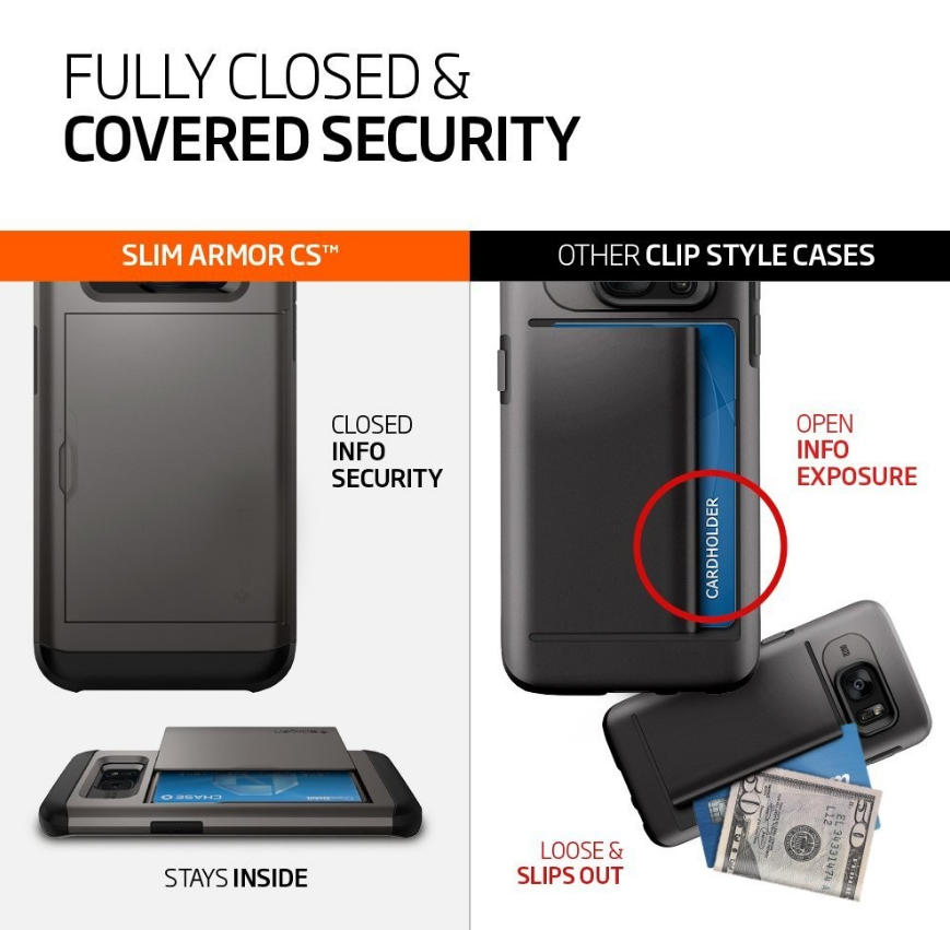 Galaxy S7 edge impact proof hybrid case card holder Galaxy S7 edge impact proof hybrid case card holder
