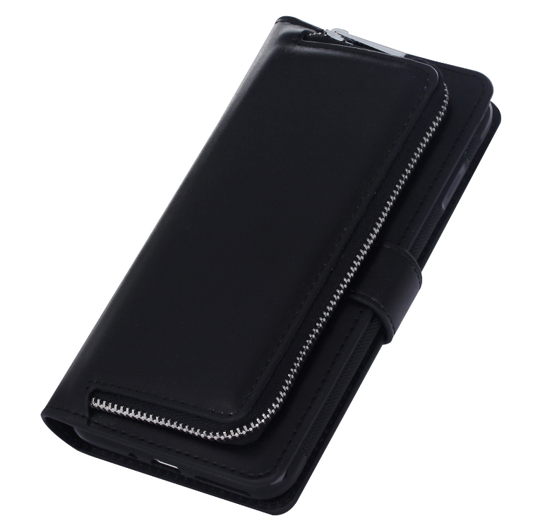 Iphone 7 double wallet Leather Zip case detachable Iphone 7 double wallet Leather Zip case detachable