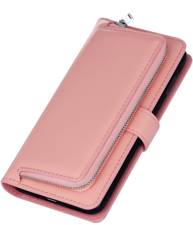 Iphone 7 double wallet Leather Zip case detachable Iphone 7 double wallet Leather Zip case detachable