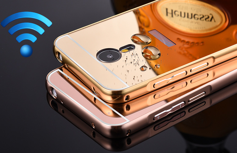 MEIZU M3 NOTE  case Slim Metal bumper with mirror back cover case