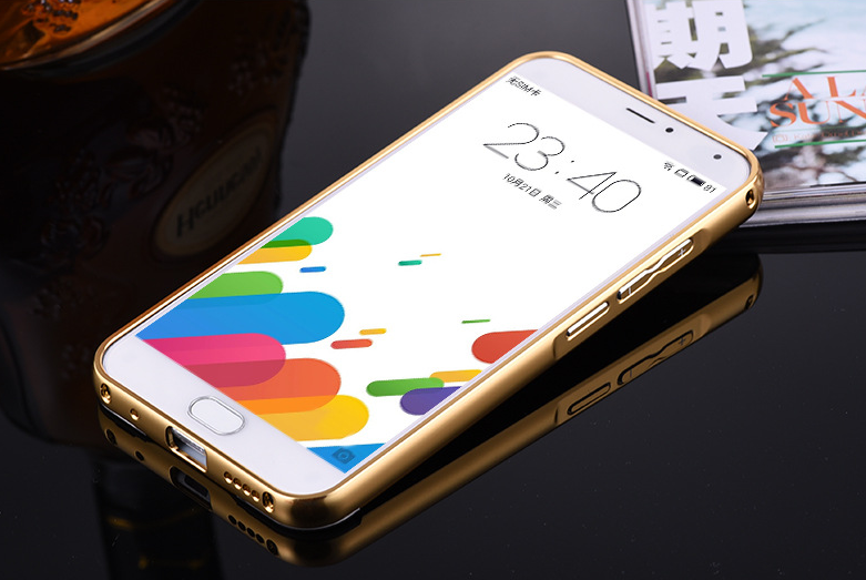 MEIZU M3 NOTE  case Slim Metal bumper with mirror back cover case