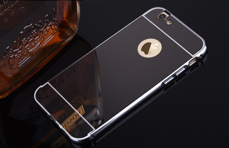 iPhone 6 Plus 6s plus case metal bumper with mirror back case iPhone 6 Plus 6s plus case metal bumper with mirror back case