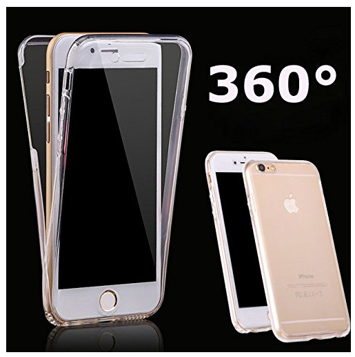 iphone 6 6s plus case 2 piece transparent full body protector case