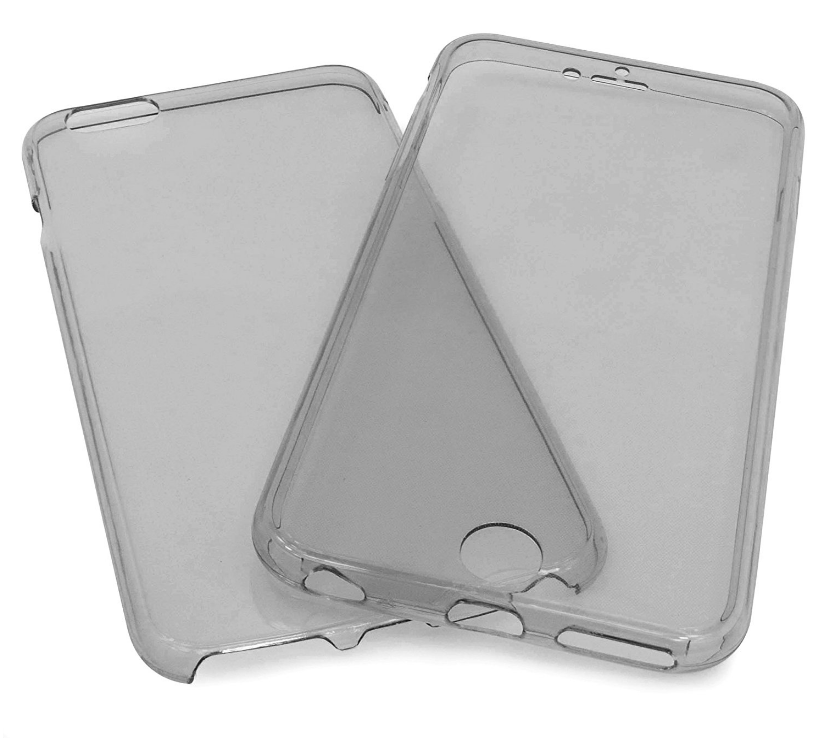 iphone 6 6s plus case 2 piece transparent full body protector case