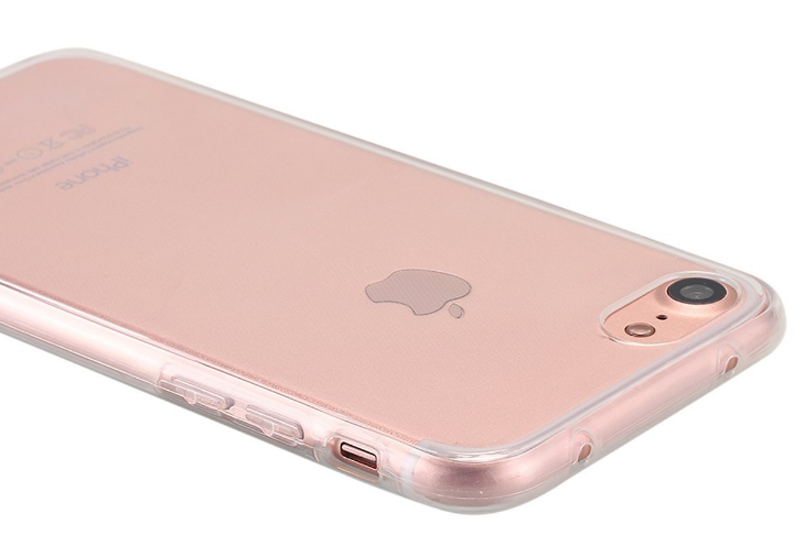 iphone 7  case 2 piece transparent full body protector case