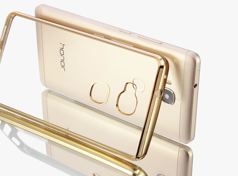 Huawei GT3 case Plating Bumper with clear gel back cover case