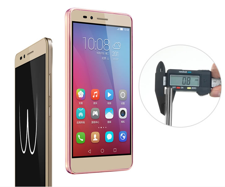 Huawei GT3 case Plating Bumper with clear gel back cover case