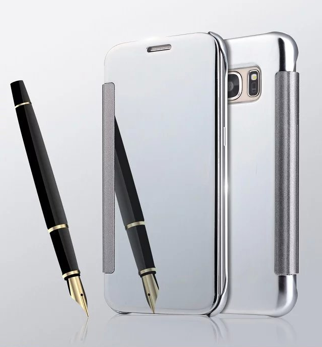 Galaxy S7 case Ultra Slim Flip shield case+pen