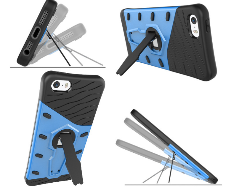iPhone 5 5s SE Case Dual Layer Defender Slim Hybrid Kickstand Case iPhone 5 5s SE Case Dual Layer Defender Slim Hybrid Kickstand Case