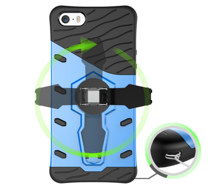 iPhone 5 5s SE Case Dual Layer Defender Slim Hybrid Kickstand Case iPhone 5 5s SE Case Dual Layer Defender Slim Hybrid Kickstand Case