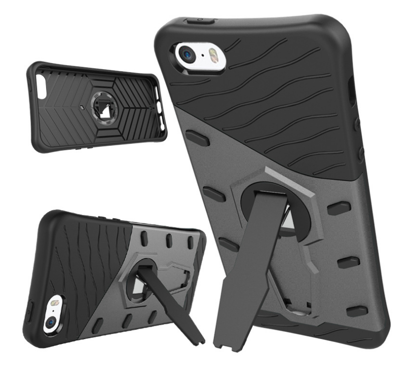 iPhone 5 5s SE Case Dual Layer Defender Slim Hybrid Kickstand Case iPhone 5 5s SE Case Dual Layer Defender Slim Hybrid Kickstand Case