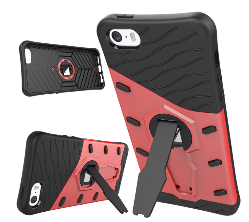 iPhone 5 5s SE Case Dual Layer Defender Slim Hybrid Kickstand Case iPhone 5 5s SE Case Dual Layer Defender Slim Hybrid Kickstand Case