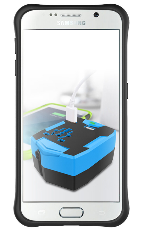 Galaxy S6 Case Heavy Duty Hybrid Kickstand+Combo