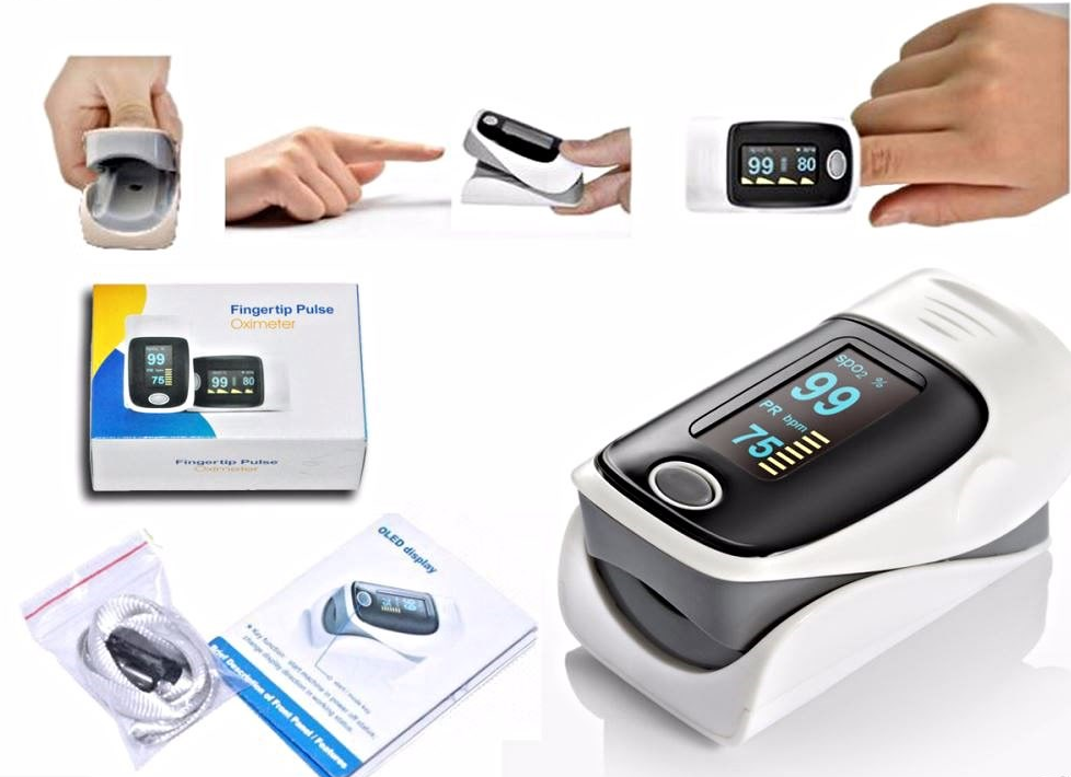 Blood Oxygen Monitor Fingertip Pulse Oximeter Blood Oxygen Monitor Fingertip Pulse Oximeter