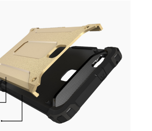 HUWEI P9 lite Case Armor Rugged Heavy Duty Holster Case