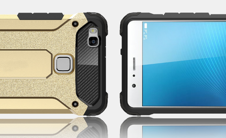HUWEI P9 lite Case Armor Rugged Heavy Duty Holster Case
