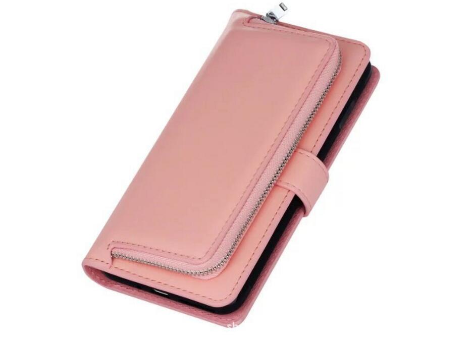 Iphone 7 plus double wallet Leather Zip case detachable Iphone 7 plus double wallet Leather Zip case detachable