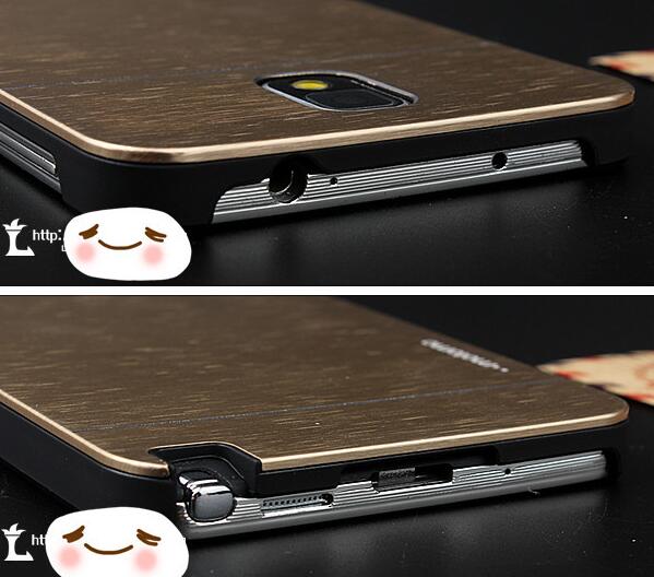 Galaxy note 3 case aluminium hybrid case+Combo