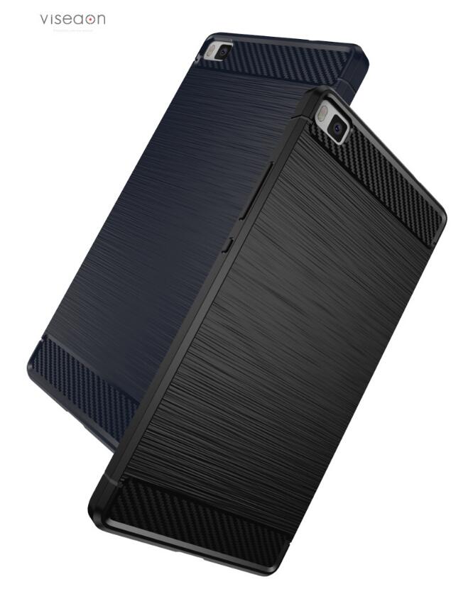 HUAWEI P8 LITE case impact proof rugged case with carbon fiber