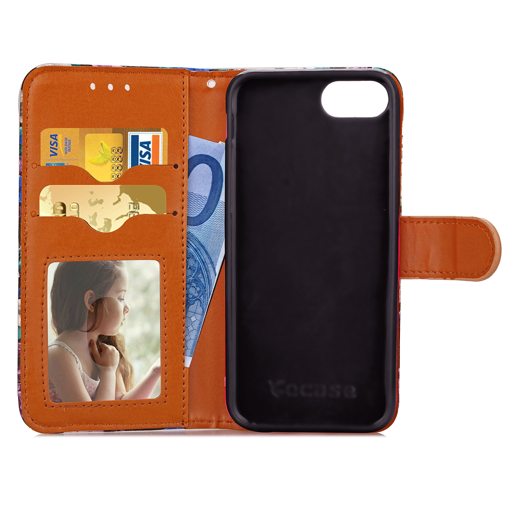 iPhone 7 case wallet leather card holder cover case printed leather iPhone 7 case wallet leather card holder cover case printed leather