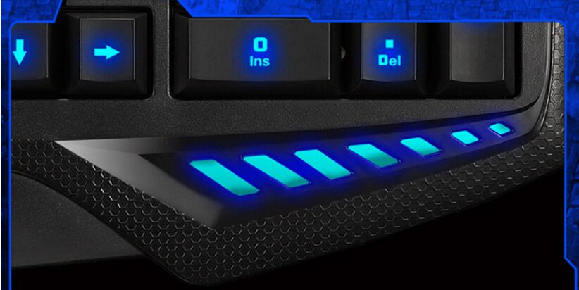 Gaming Keyboard with 3 Colour Backlight Gaming Keyboard with 3 Colour Backlight
