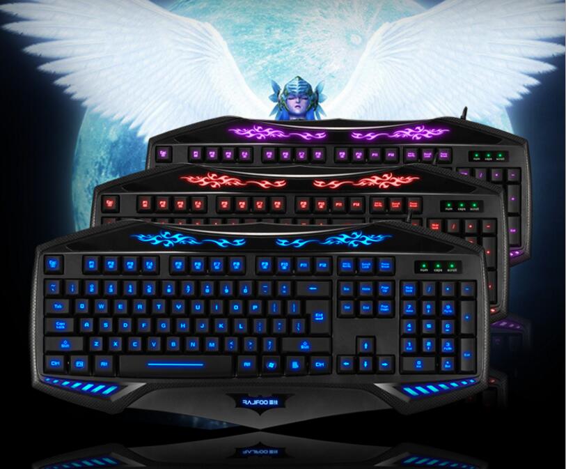 Gaming Keyboard with 3 Colour Backlight Gaming Keyboard with 3 Colour Backlight