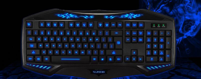 Gaming Keyboard with 3 Colour Backlight Gaming Keyboard with 3 Colour Backlight