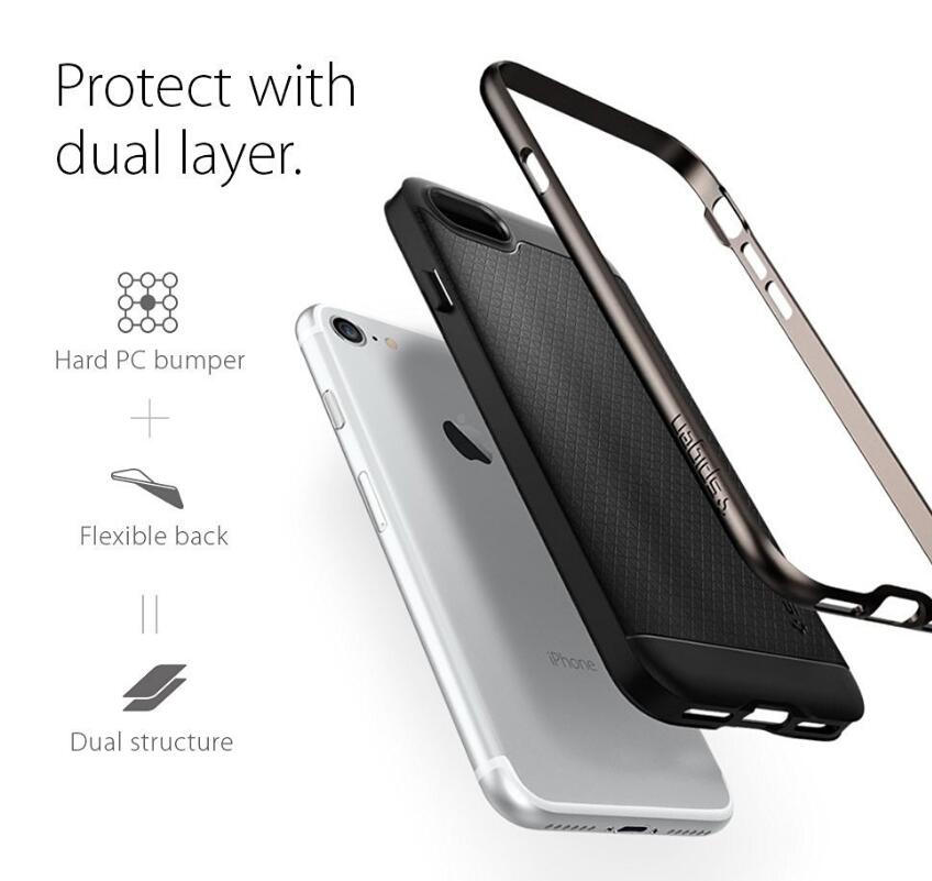 iPhone 7 case Carbon Fibre with Bumper Case iPhone 7 case Carbon Fibre with Bumper Case