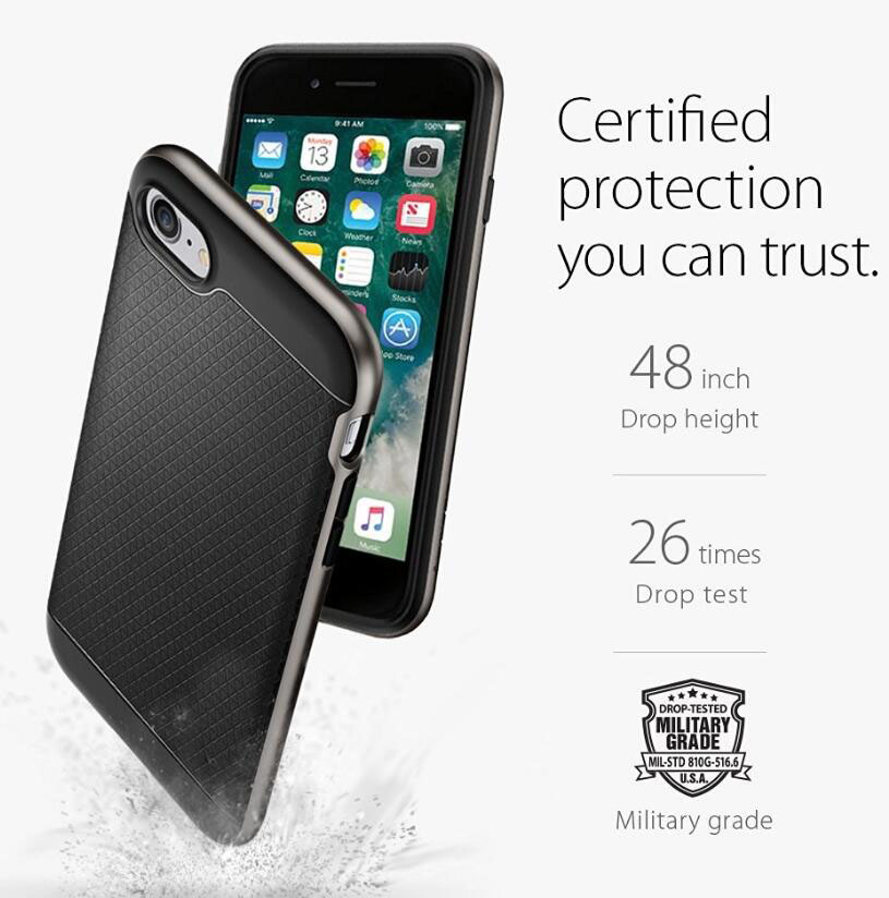 iPhone 7 case Carbon Fibre with Bumper Case iPhone 7 case Carbon Fibre with Bumper Case