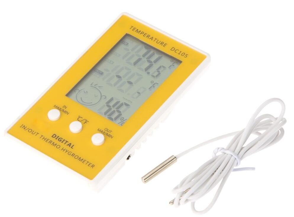 Indoor Outdoor Digital LCD Thermometer Hygrometer Indoor Outdoor Digital LCD Thermometer Hygrometer