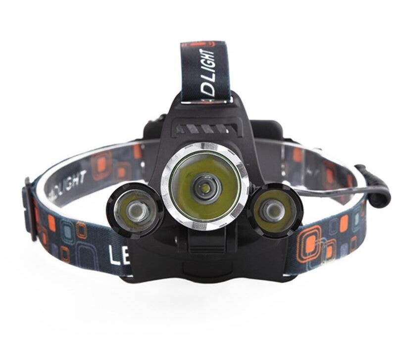 LED Headlight 3xLED T6 6000LM 4 Modes CREE XM-L T6 LED LED Headlight 3xLED T6 6000LM 4 Modes CREE XM-L T6 LED
