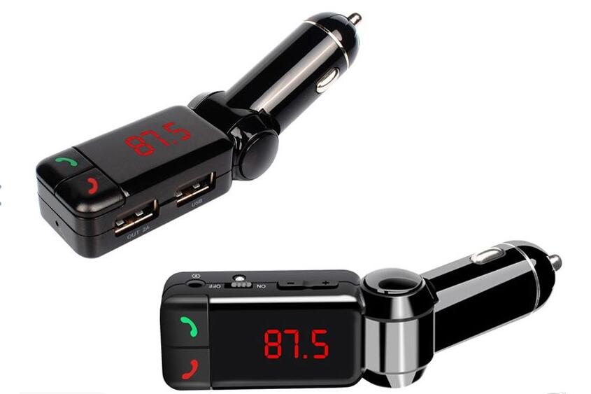 Bluetooth Audio MP3 Car Kit Dual USB Charger Bluetooth Audio MP3 Car Kit Dual USB Charger