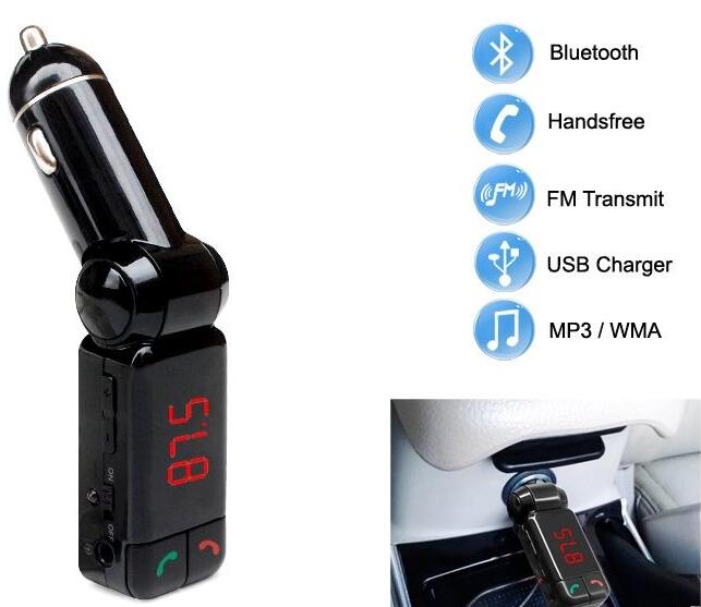 Bluetooth Audio MP3 Car Kit Dual USB Charger Bluetooth Audio MP3 Car Kit Dual USB Charger
